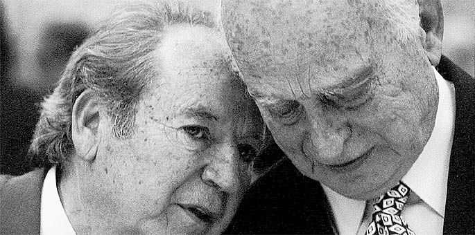 Núñez y Casaus, en una imagen de 1999.