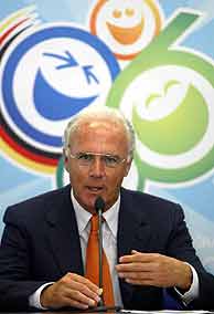 Franz Beckenbauer./AFP