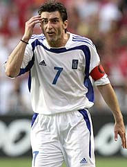 Zagorarkis en la final de la Euro 2004./REUTERS