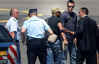 Govou llega el jueves a la concentracin francesa. (Foto: AFP)