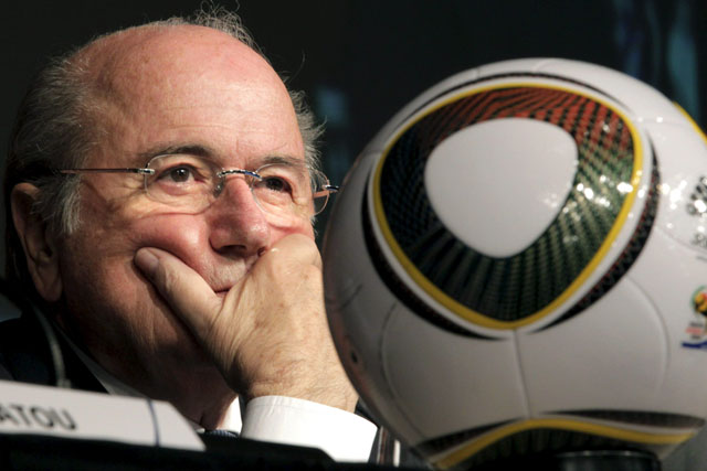 El presidente de la FIFA, Joseph Blatter, en la rueda de prensa tras la final. (Foto: EFE)