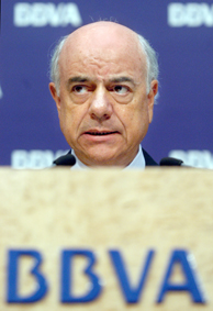 El presidente del BBVA, Francisco Gonzlez.(Foto: EFE)