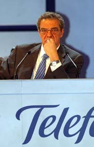 Archivo. El presidente de Telefónica, Cesar Alierta. (Foto: KIKE PARA).