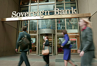 Una oficina del estadounidense Sovereign Bank (Foto: EFE).