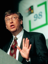 Bill Gates, presidente del gigante informtico. (Foto:Jeff Cristhensen)