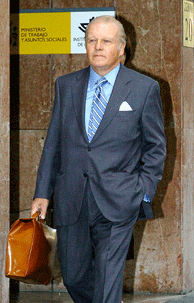 Emilio Ybarra, ex copresidente del BBVA, a su llegada a la Audiencia Nacional el pasado 2 de noviembre. (Foto: EFE)