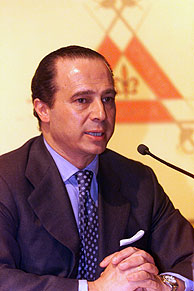Antonio Vzquez, consejero delegado de Altadis. (Foto:Alberto Cullar)