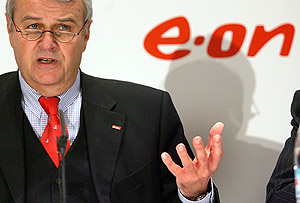 El presidente de E.ON, Wulf Bernotat. (Foto: AFP)