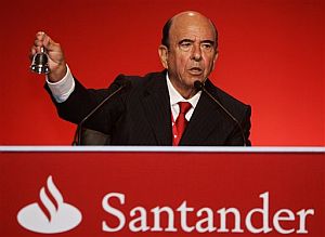 El presidente del grupo Santander, Emilio Botn. (Foto: EFE)