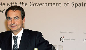 Jos Luis Rodrguez Zapatero, en las jornadas de 'The Economist' (Foto: EFE)