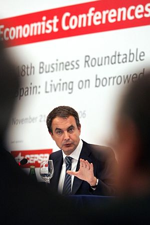 El presidente del Gobierno, durante su intervencin en unas jornadas organizadas por 'The Economist'. (Foto: EFE)