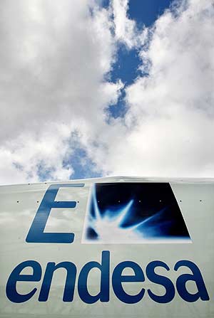 Logo de Endesa. (Foto: AFP)