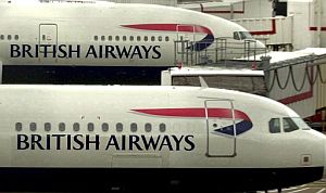 Aviones de British Airways en el aeropuerto de Heathrow. (Foto: EFE)
