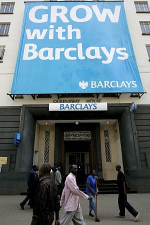Imagen de una oficina de Barclays en Nairobi. (Foto: EFE)