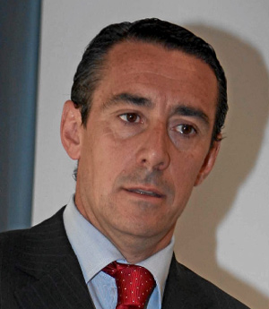 El actual consejero delegado, Juan Antonio Alcaraz, ocup su cargo cuando el Grupo Rayet se convirti en mximo accionista de la inmobiliaria. (Foto: Chema Tejeda)
