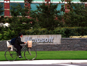 Entrada a las oficinas de Microsoft en Redmond, EEUU. (Foto: AP)