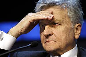 Jean-Claude Trichet, presidente del BCE, en una imagen de archivo. (Foto: AFP)