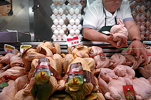 El pollo y los huevos, entre los productos que ms se han encarecido. (FOTO: EL MUNDO)