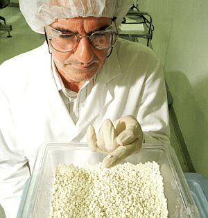 Un tcnico de Merck muestra el medicamento. Conozca qu es el Vioxx (Foto: AFP)