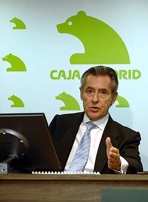 El presidente de Caja Madrid, Miguel Blesa, en una imagen de archivo. (Foto: EL MUNDO)