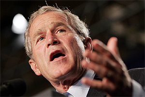 George W. Bush, presidente de Estados Unidos. (Foto: AP)