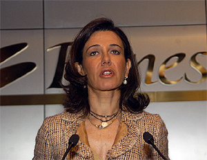 Ana Patricia Botín, presidenta de Banesto. (Foto: Begoña Rivas)