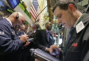 Imgenes de Wall Street en la vspera. (Foto: AP)