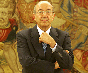 Miguel ngel Fernndez Ordoez, gobernador del Banco de Espaa. (Foto: Carlos Barajas)