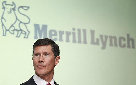 El presidente del banco Merrill Lynch, John Thain. (FOTO: REUTERS)