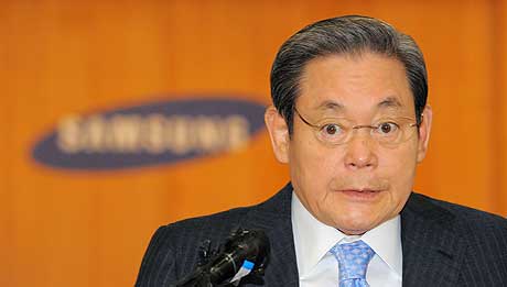 El presidente de Samsung, Lee Kun-Hee. (Foto: AFP)