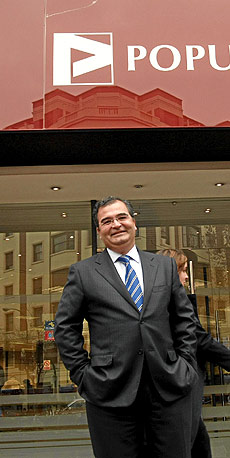El presidente de Banco Popular, ngel Ron. (FOTO:EL MUNDO)