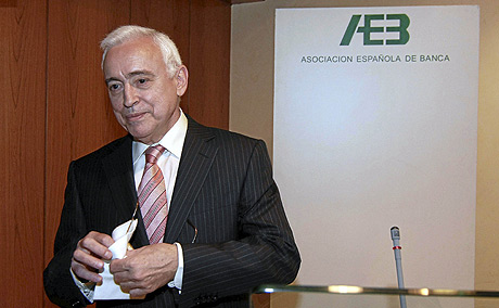 El presidente de la Asociacin Espaola de Banca (AEB), Miguel Martn . (FOTO: KIKE PARA)