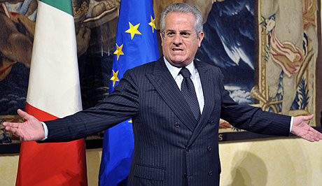El ministro italiano de Desarrollo Econmico, Claudio Scajola. (Foto: AFP)