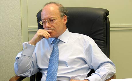 El responsable de Poltica Econmica en la patronal CEOE,Jos Luis Feito. (FOTO: NGEL CASAA)