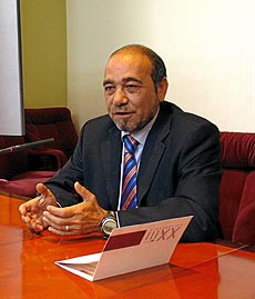 Federico Suárez, ex presidente del PSOE de Extremadura y de la constructora Ecomisa. (Foto: Jorge Amestar)