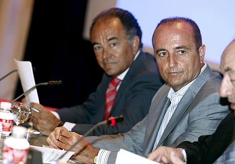 El ministro de Industria, Turismo y Comercio, Miguel Sebastin, durante la inauguracin del XXI Encuentro de Telecomunicaciones, en Santander. (FOTO:EFE)