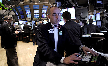Un agente de Bolsa en Wall Street. (Foto: EFE)