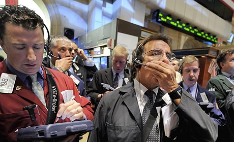 Inversores en la Bolsa de Nueva York. (Foto: AP)