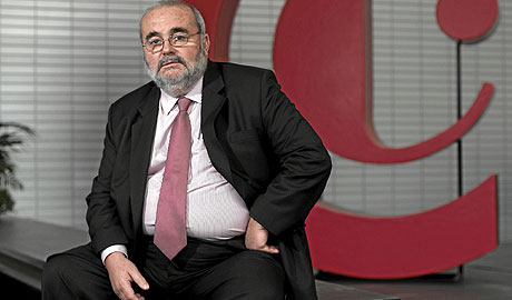 Javier Gómez Navarro, presidente de las Cámaras de Comercio. (Foto: A. Heredia)