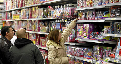 El sector de juguetes, uno de los que ms han apostado por las ofertas. (Foto: EFE)