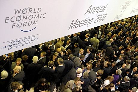 Participantes en la inauguracin del Foro Econmico de Davos | EFE