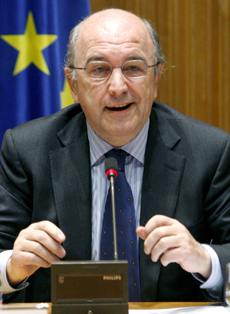 El comisario de Asuntos Econmicos y Monetarios de la Unin Europea, Joaqun Almunia.|Efe
