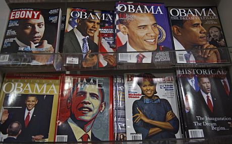 Obama, rey de las portadas. | Afp