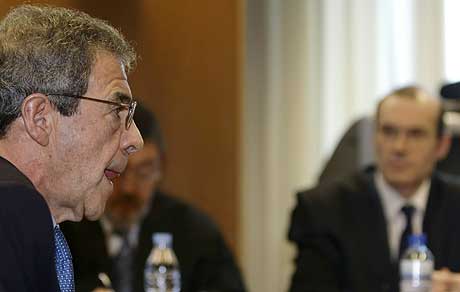 El presidente de Telefónica, César Alierta, durante el juicio. | Reuters