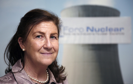 La presidenta del Foro de la Industria Nuclear, Mara Teresa Domnguez. | Sergio Enrquez