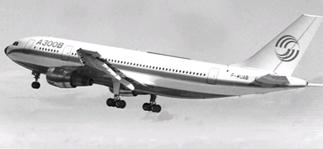 Imagen de uno de los primeros A300. | Airbus