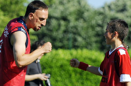 Franck Ribery, jugador del Bayern de Munich. | AFP