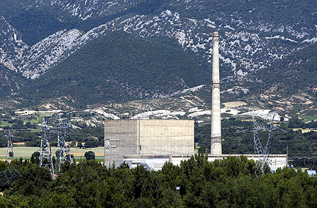 Imagen de la central nuclear de Santa Mara de Garoa. | Iaki Andrs