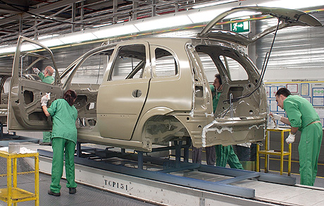 Imagen de la planta de Opel en Figueruelas (Zaragoza). | EL MUNDO