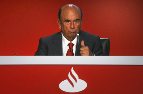 El presidente del Banco Santander, Emilio Botn. | Bruno Moreno